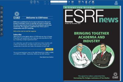 ESRF news in digital reader Dec 2010