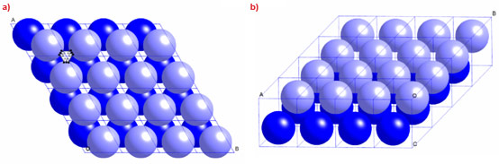 Suggested crystal structure of cubic BC5